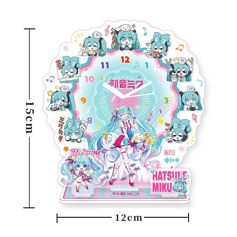 Event Support - Horloge en acrylique Hatsune Miku Anime,