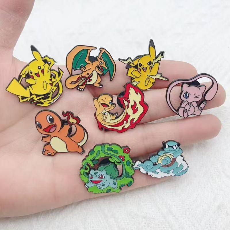 Event Party - 8 badges broches en alliage motif