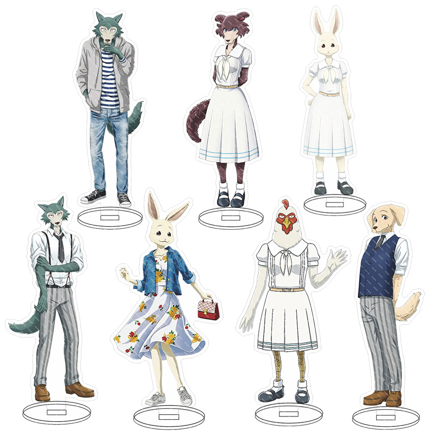 Event Support - Figurines en acrylique Anime BEASTARS Legoshi