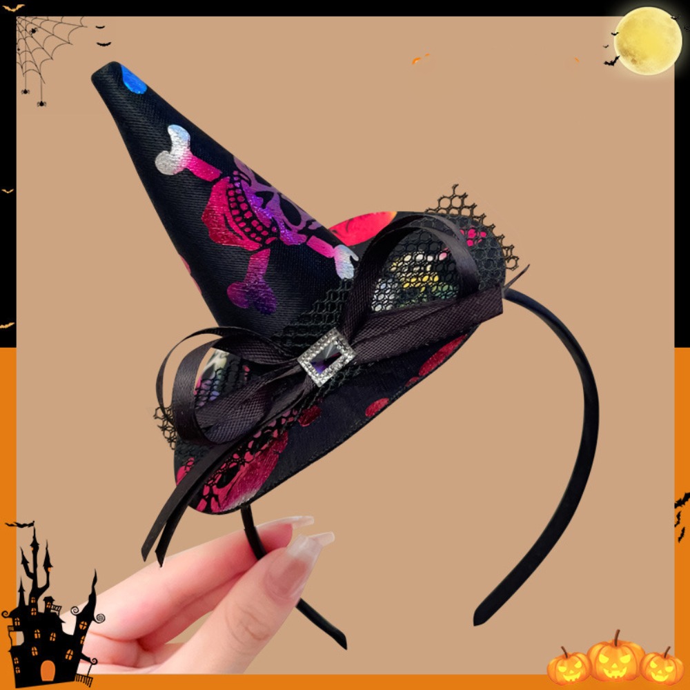 Party Hat Cone - Serre-tête d'Halloween mignon avec chapeau de