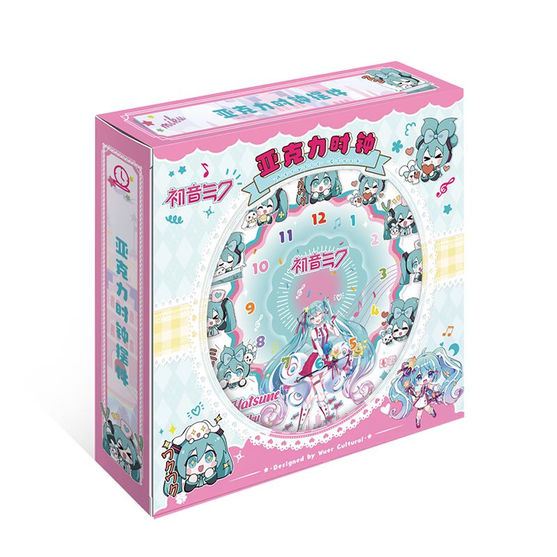 Horloge en acrylique Hatsune M - Event Support avis et prix