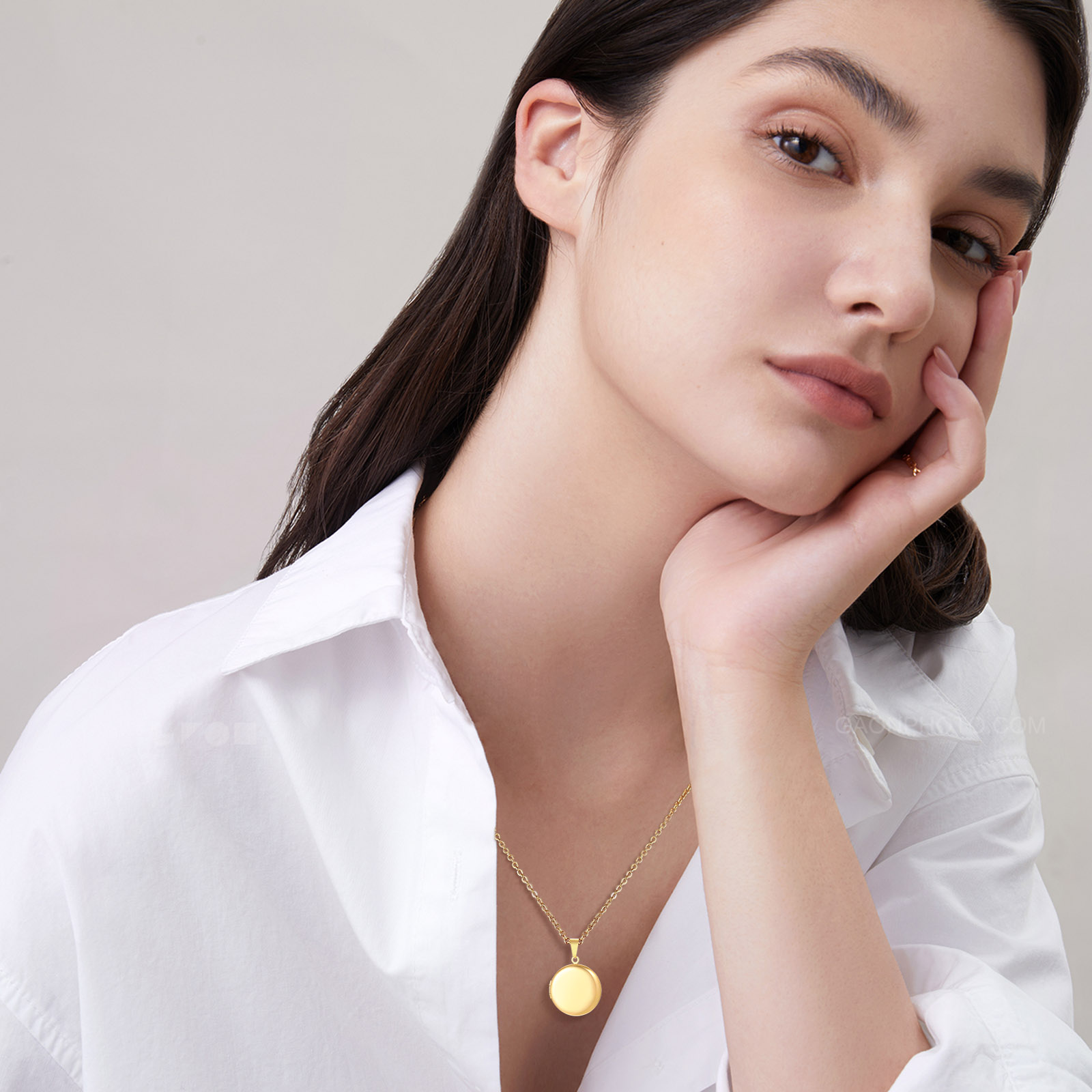 Pendentif médaillon en forme d - Event Z avis et prix