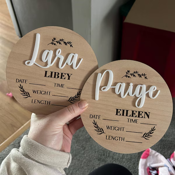 1 plaque personnalisée en bois - Eve Party avis et prix