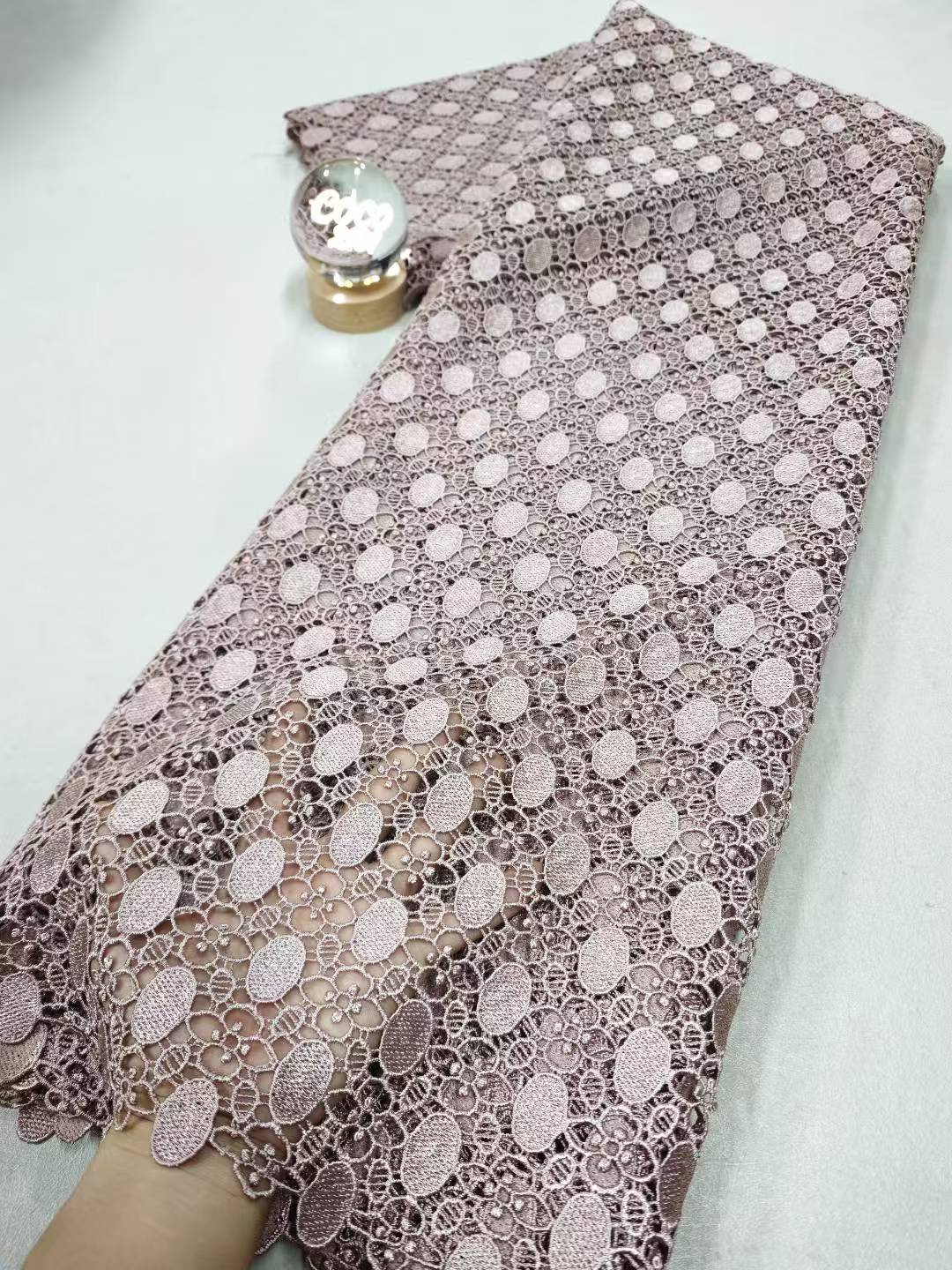 Tissu en dentelle brodée de co - Glitter Tablecloth avis et prix