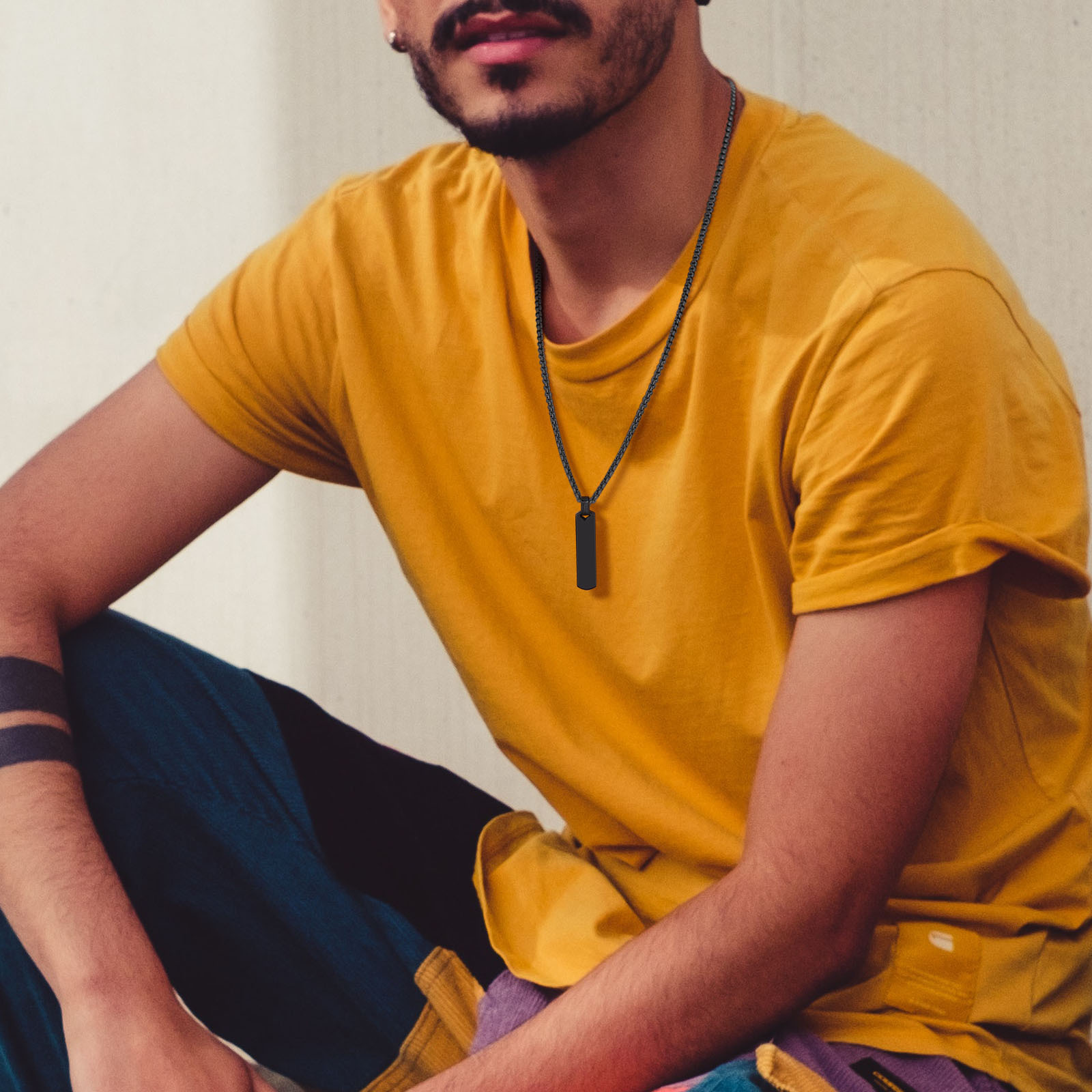 Vnox – collier à barre initial - Event Z avis et prix