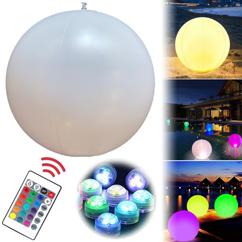 Lampes flottantes pour piscine - Led Balloon Light avis et prix