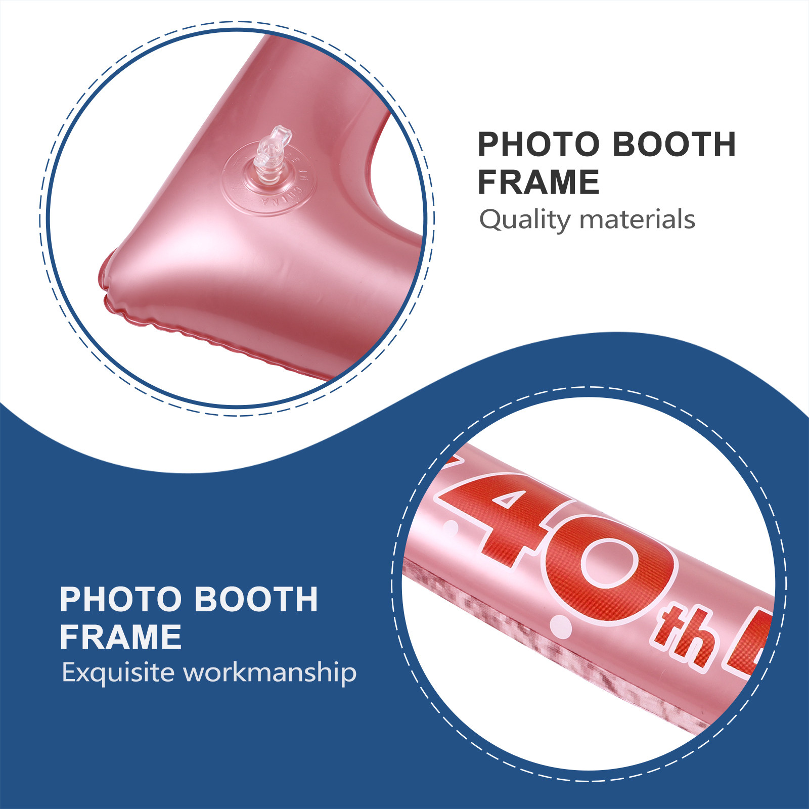 Cadre photo gonflable pour fêt - Photo Booth Frame avis et prix