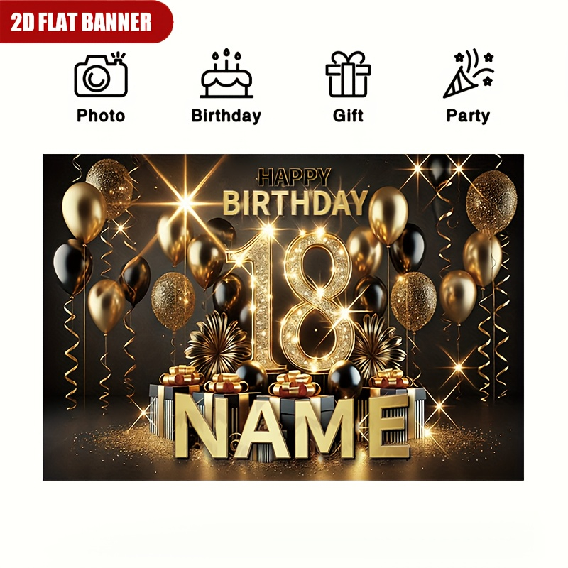 1 pièce de décoration de fête  - Party Banner Gold avis et prix