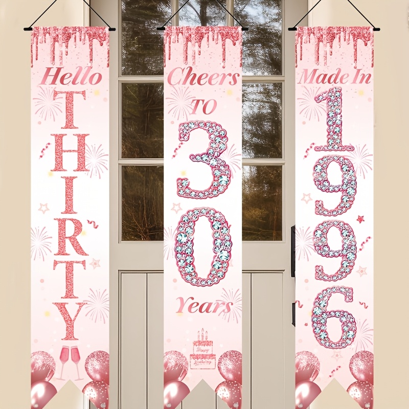Ensemble de 3 bannières de por - Party Banner Gold avis et prix