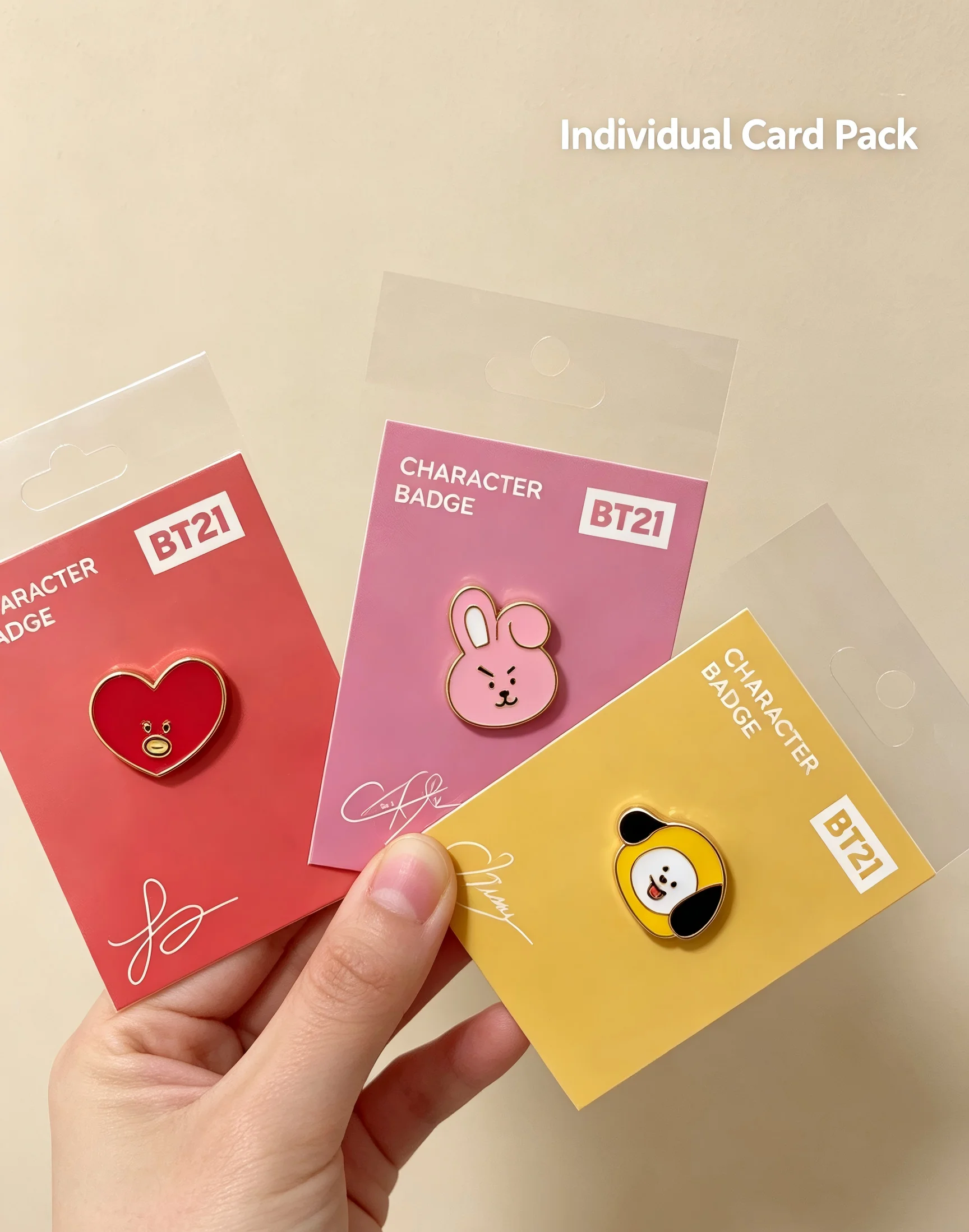Broches métalliques BT21, badg - Event Supplies avis et prix