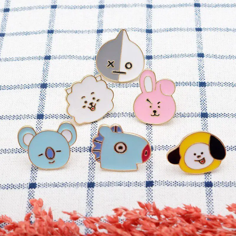 Broches métalliques BT21, badg - Event Supplies avis et prix