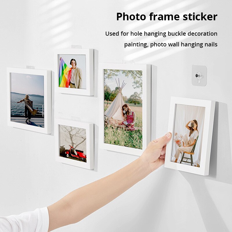 10PCS Transparent Traceless Au - Photo Booth Frame avis et prix