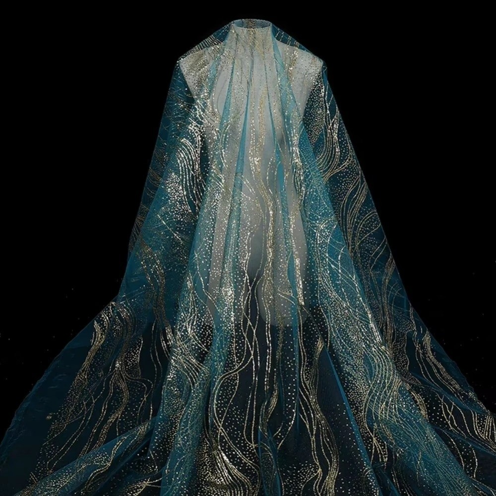 Tissu en maille texturée à seq - Glitter Tablecloth avis et prix